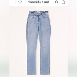Abercrombie & Fitch
The '90s Slim Straight
Ultra High Rise
